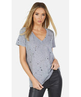 Ziggy Distressed V - Neck Tee - miamidrugpossession