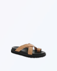 Zori Slides Desert Studded Sandal - PINK ARROWS