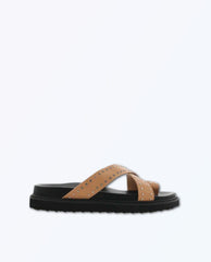 Zori Slides Desert Studded Sandal - PINK ARROWS